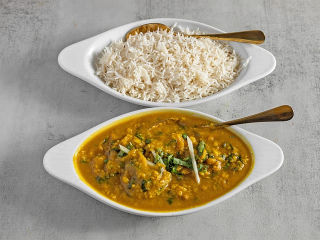 Lamb Dhansak.