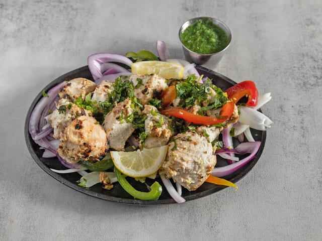 Chicken Malai Tikka.