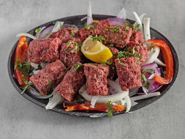Lamb Seekh Kabab.