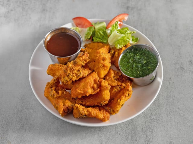 Fish Pakora.